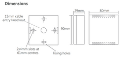 Titan CO2 Sensor with temperature and humidity
